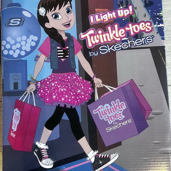 Girls Skechers Twinkle Toes Boots, Size 3, New with Box - Picture 5 of 6